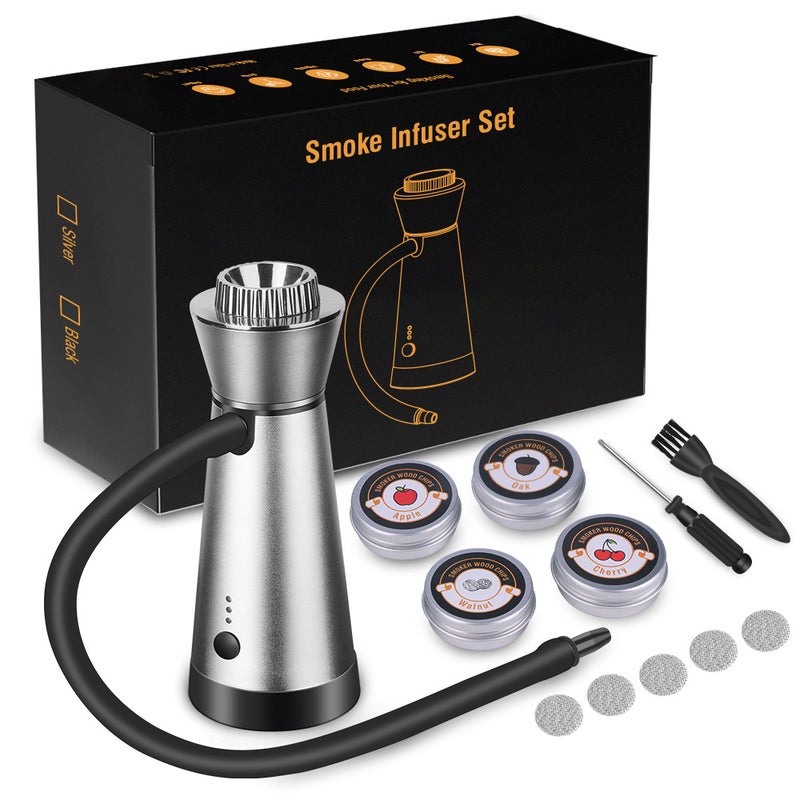 New Profile Smoke Gun Bar Cocktail Steak Smoke Maker Cooking Handheld Smoke Machine - Image 1